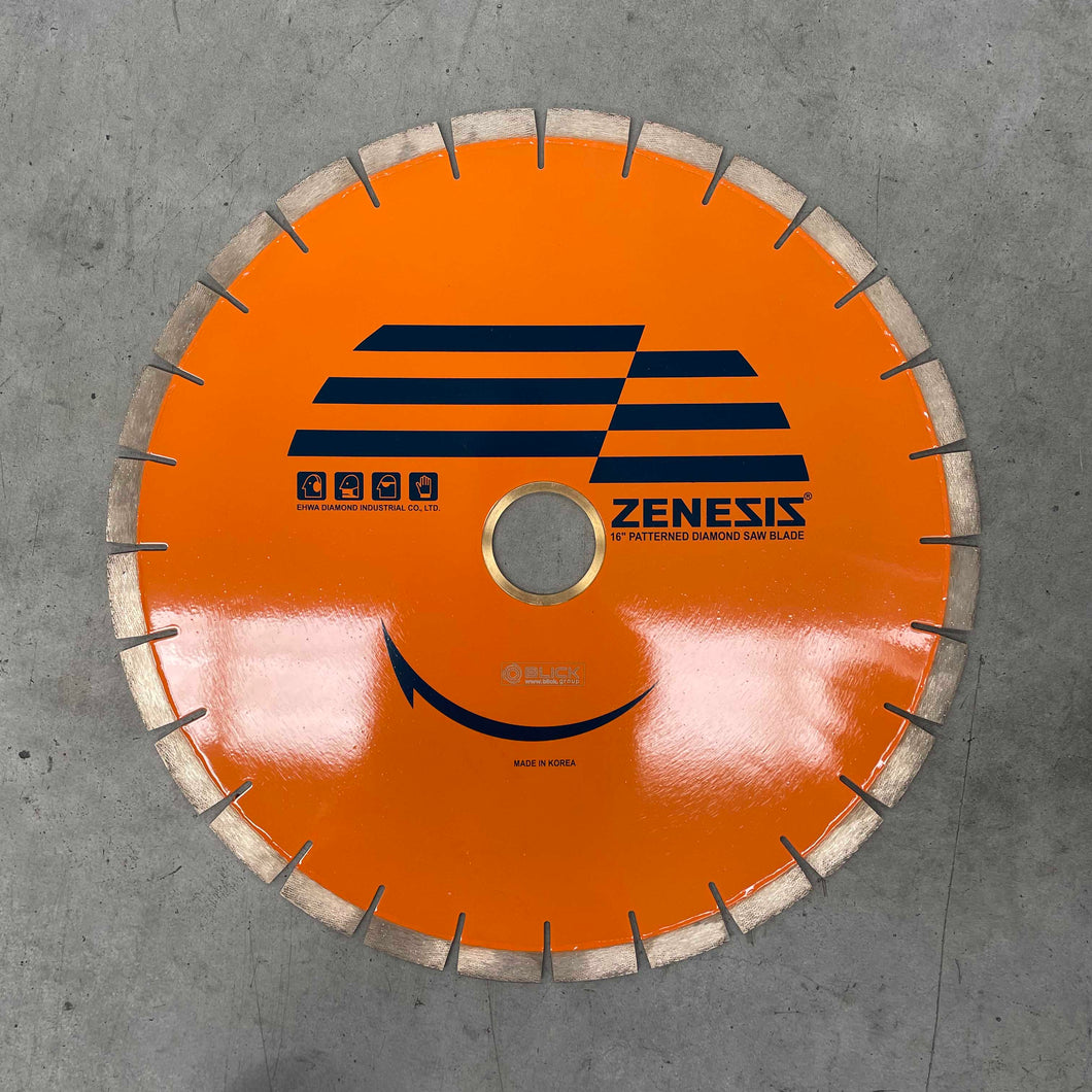 400mm Zenesis benchsaw blade for granite & composites