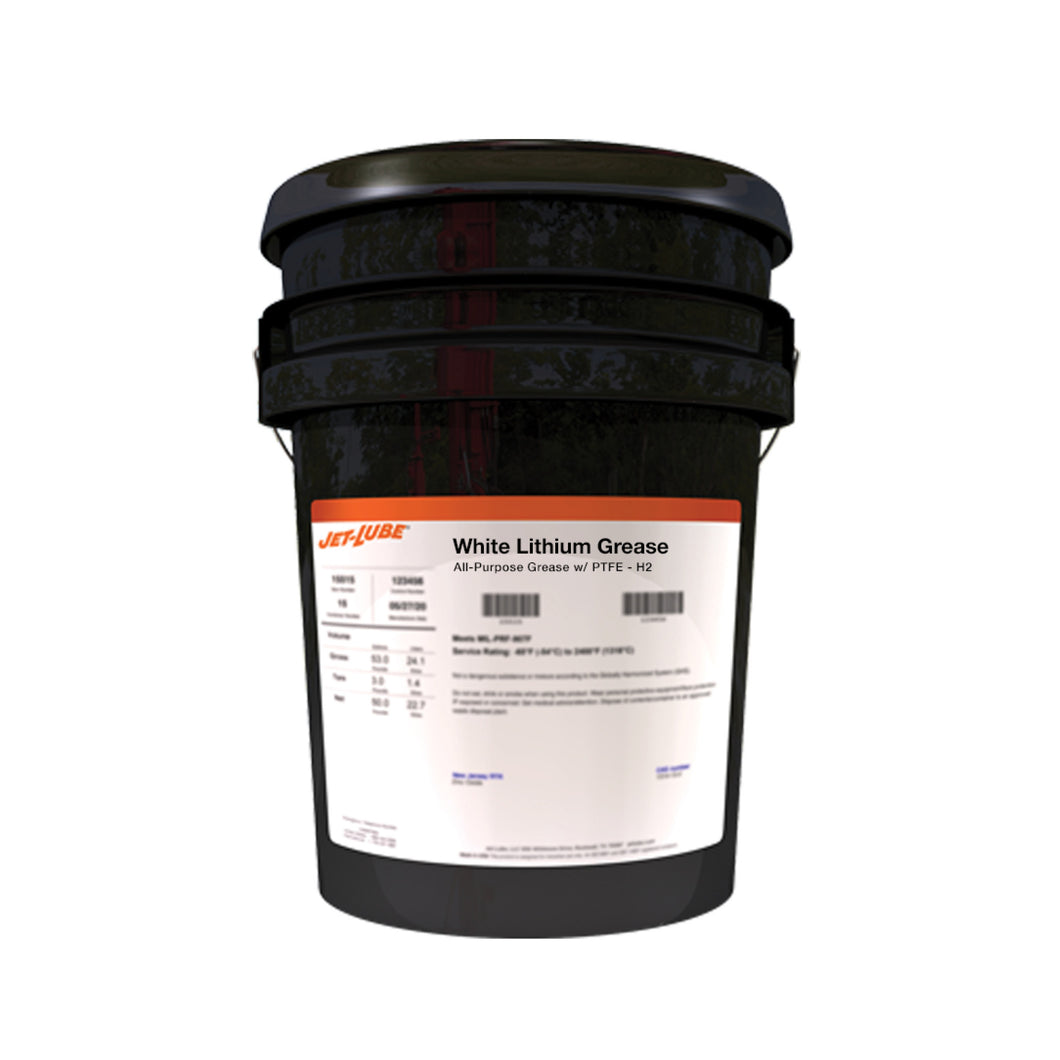 White Lithium Grease all-purpose grease large pail FG
